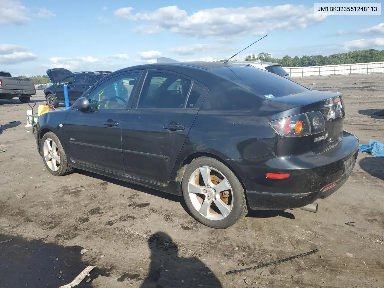 JM1BK323551248113 2005 Mazda 3 S