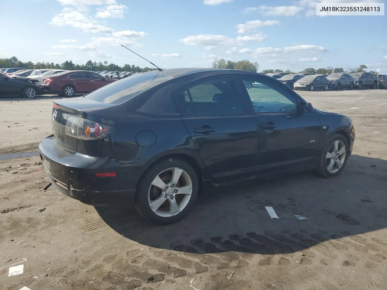 JM1BK323551248113 2005 Mazda 3 S