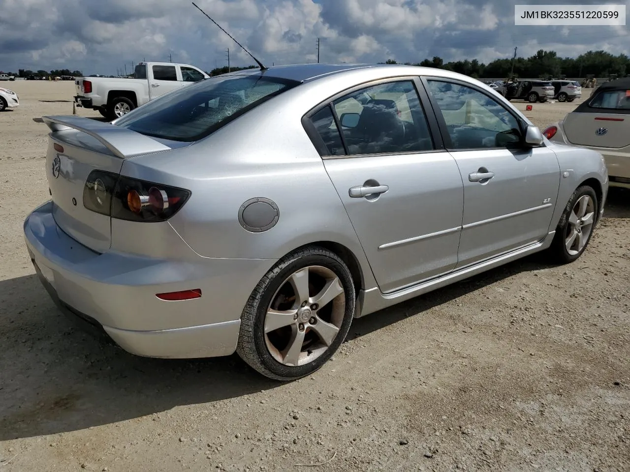 2005 Mazda 3 S VIN: JM1BK323551220599 Lot: 73826724