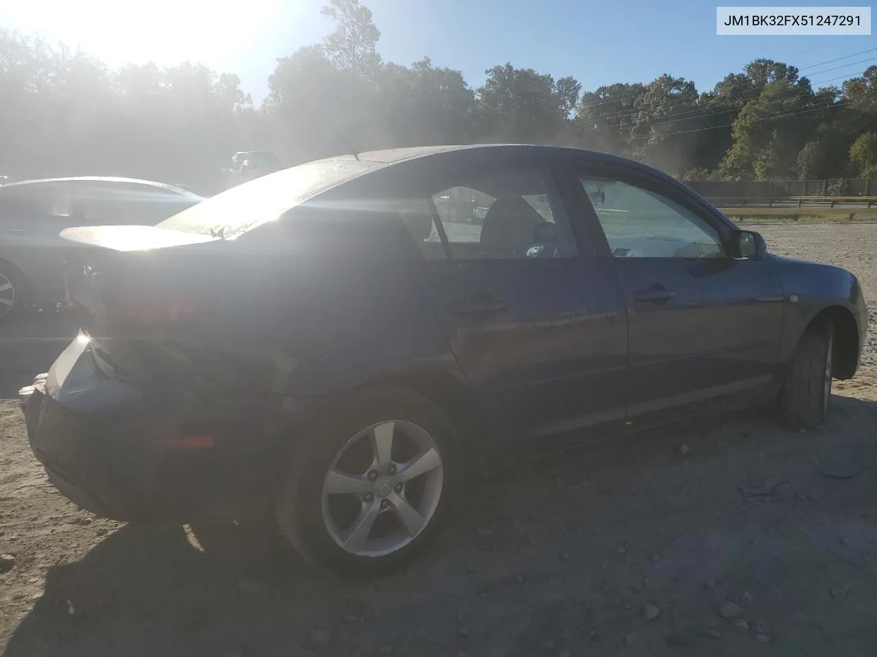 2005 Mazda 3 I VIN: JM1BK32FX51247291 Lot: 74008724