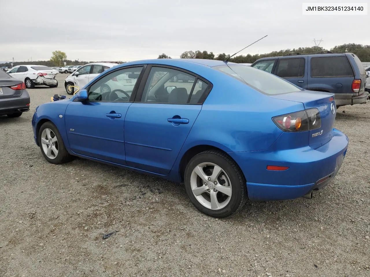 2005 Mazda 3 S VIN: JM1BK323451234140 Lot: 78972924