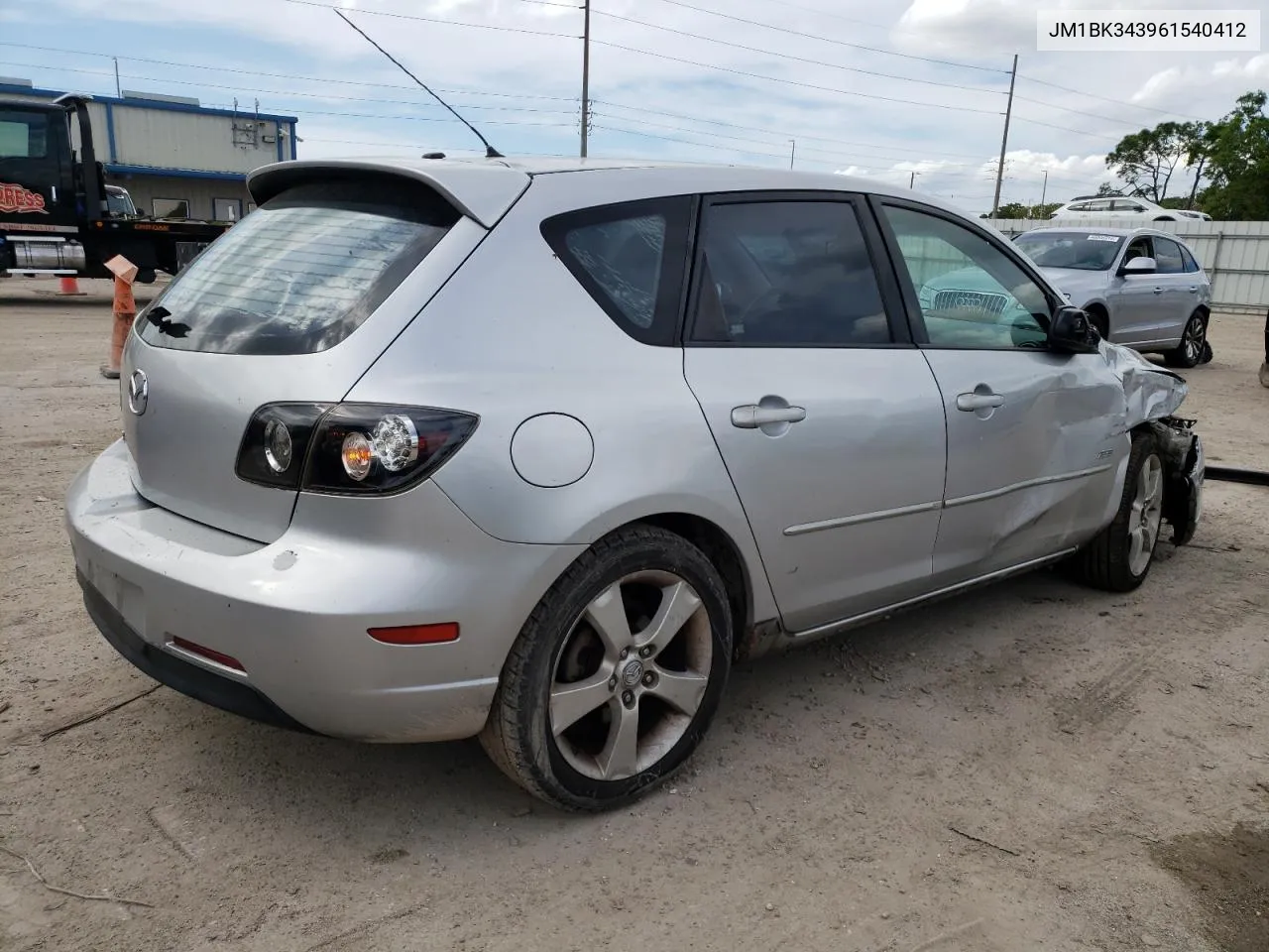 2006 Mazda 3 Hatchback VIN: JM1BK343961540412 Lot: 45707114