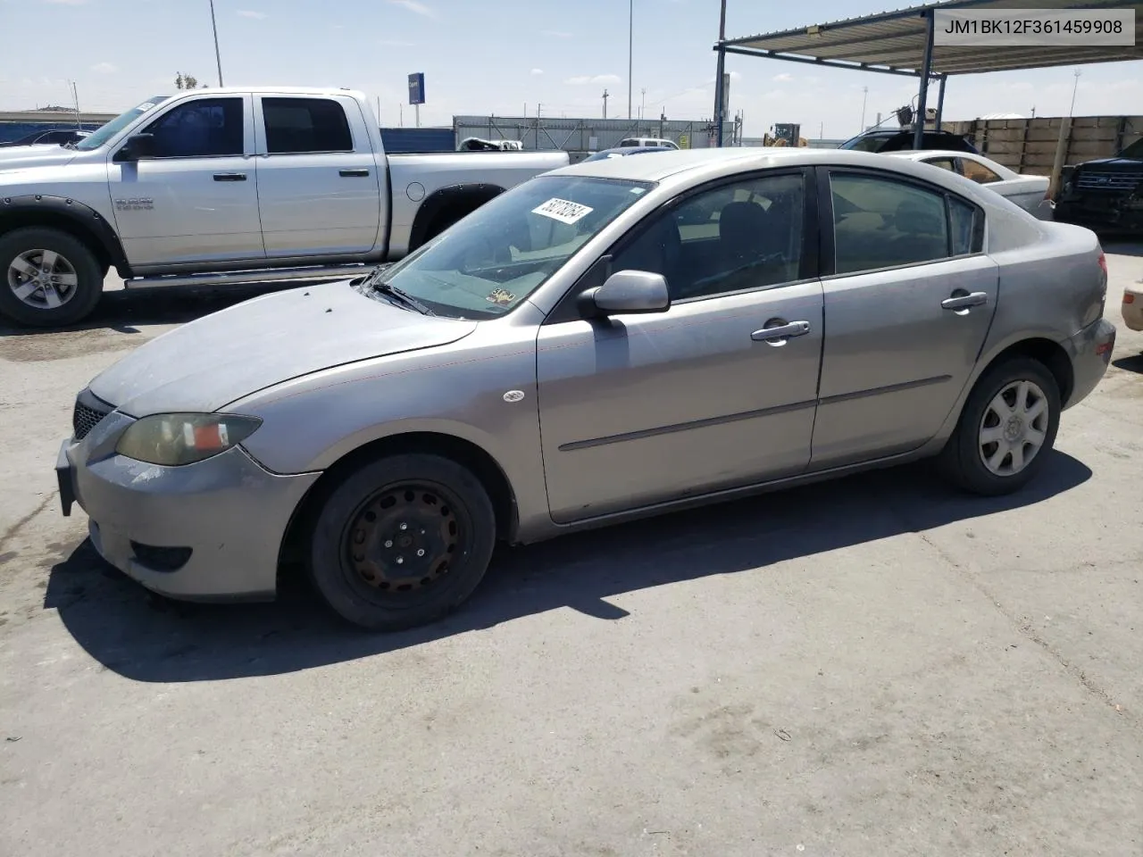 2006 Mazda 3 I VIN: JM1BK12F361459908 Lot: 58278264