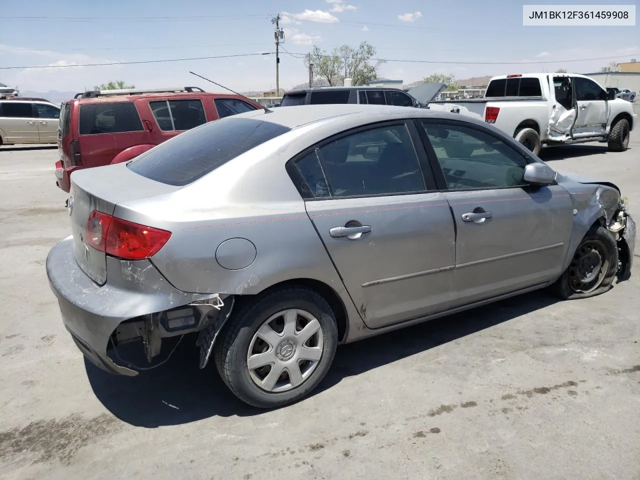 JM1BK12F361459908 2006 Mazda 3 I