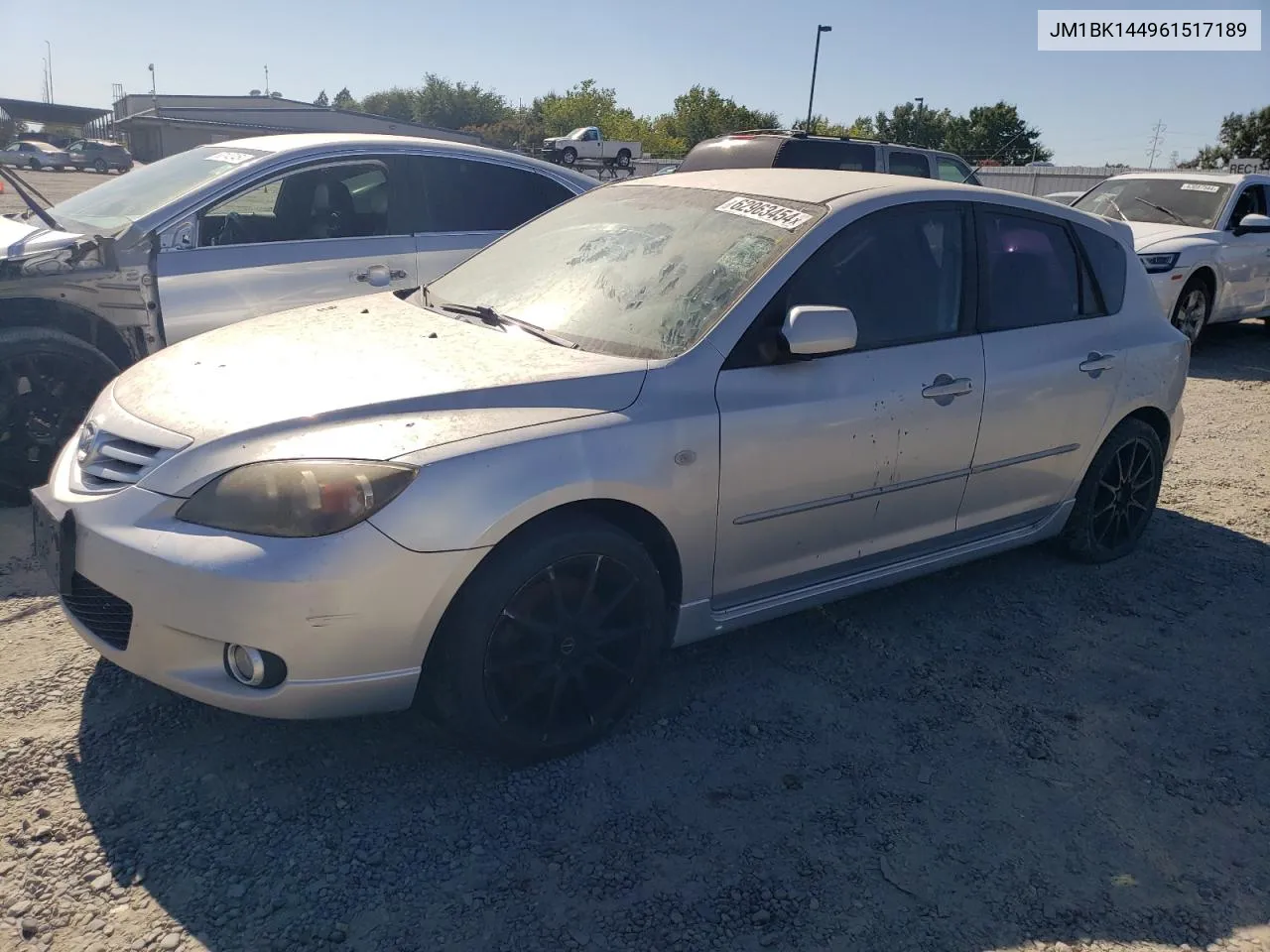 2006 Mazda 3 Hatchback VIN: JM1BK144961517189 Lot: 62963454