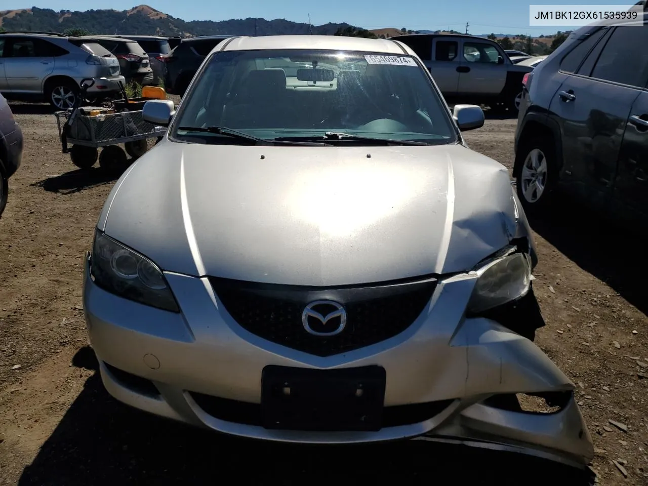 JM1BK12GX61535939 2006 Mazda 3 I