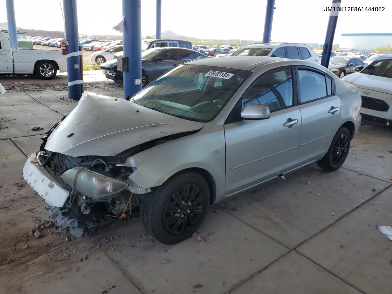 JM1BK12F861444062 2006 Mazda 3 I