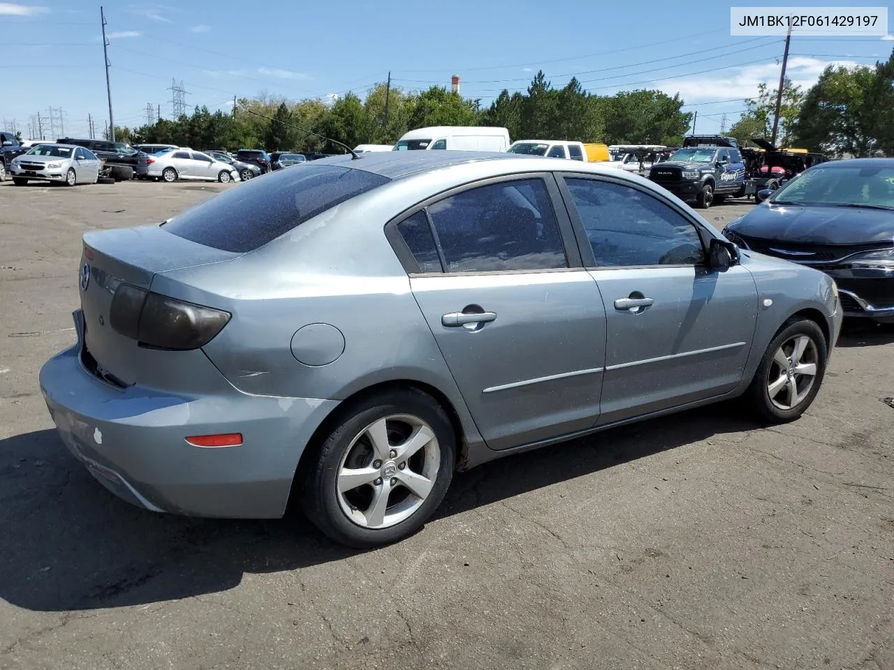 2006 Mazda 3 I VIN: JM1BK12F061429197 Lot: 68040654