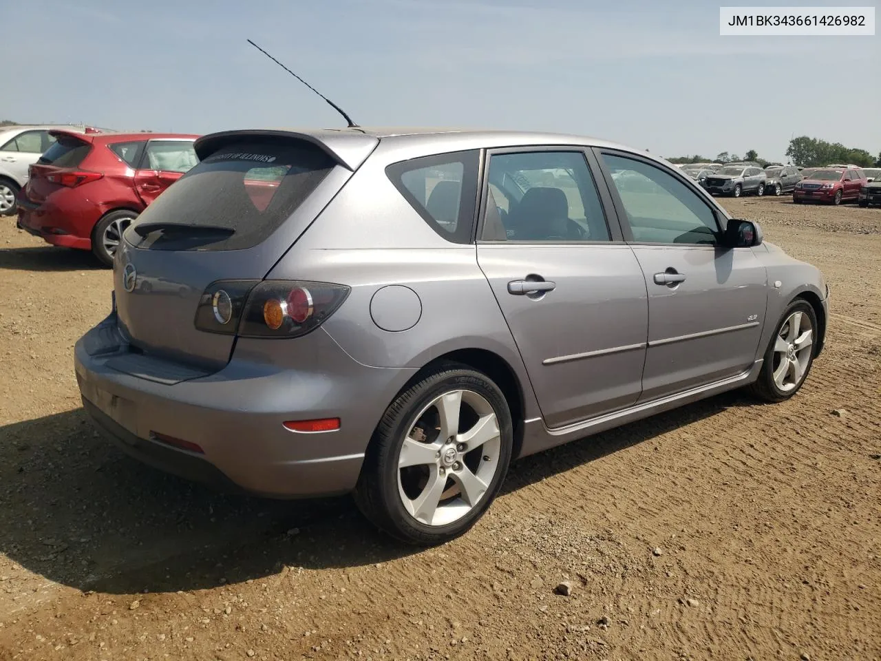 2006 Mazda 3 Hatchback VIN: JM1BK343661426982 Lot: 68226944