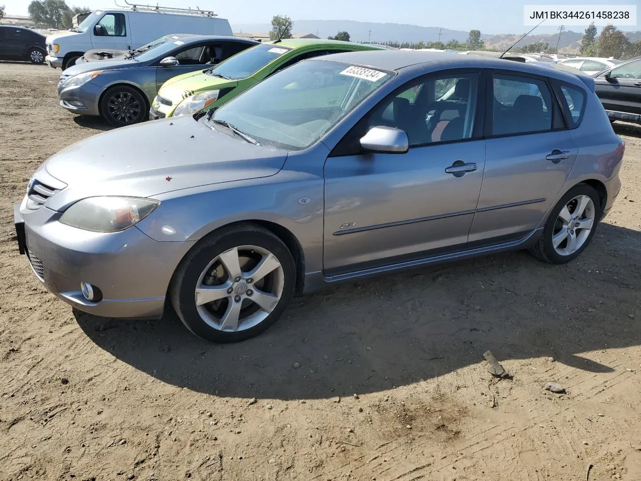 2006 Mazda 3 Hatchback VIN: JM1BK344261458238 Lot: 69338134