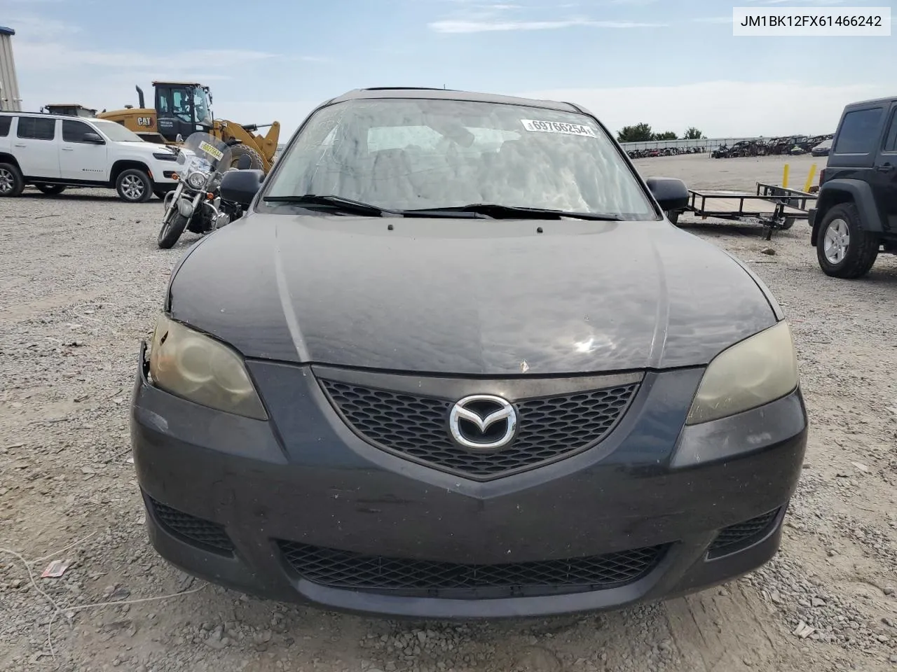 2006 Mazda 3 I VIN: JM1BK12FX61466242 Lot: 69766254