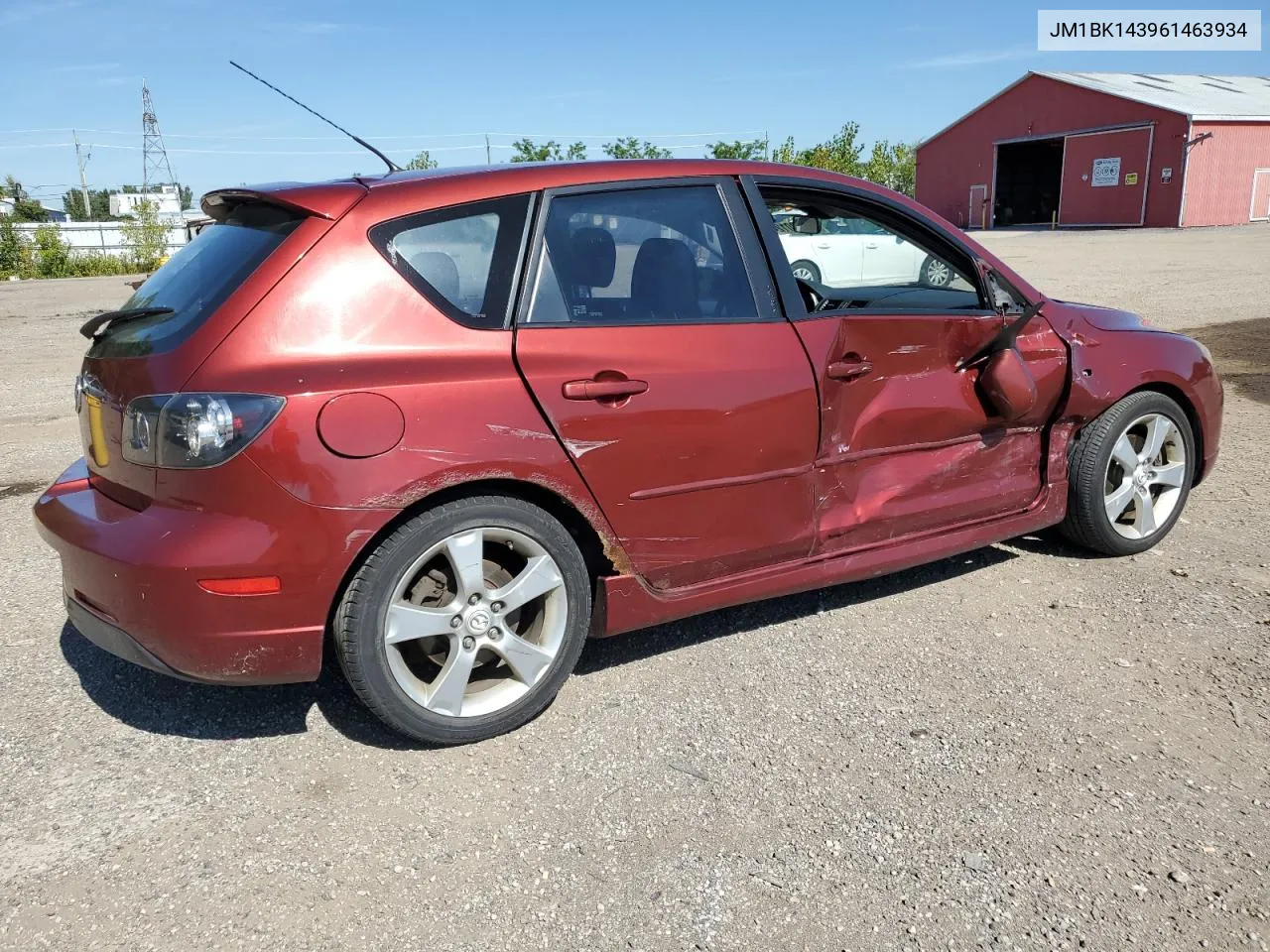 JM1BK143961463934 2006 Mazda 3 Hatchback