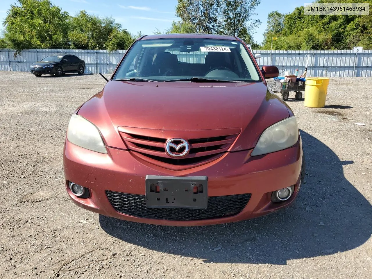 2006 Mazda 3 Hatchback VIN: JM1BK143961463934 Lot: 70430124