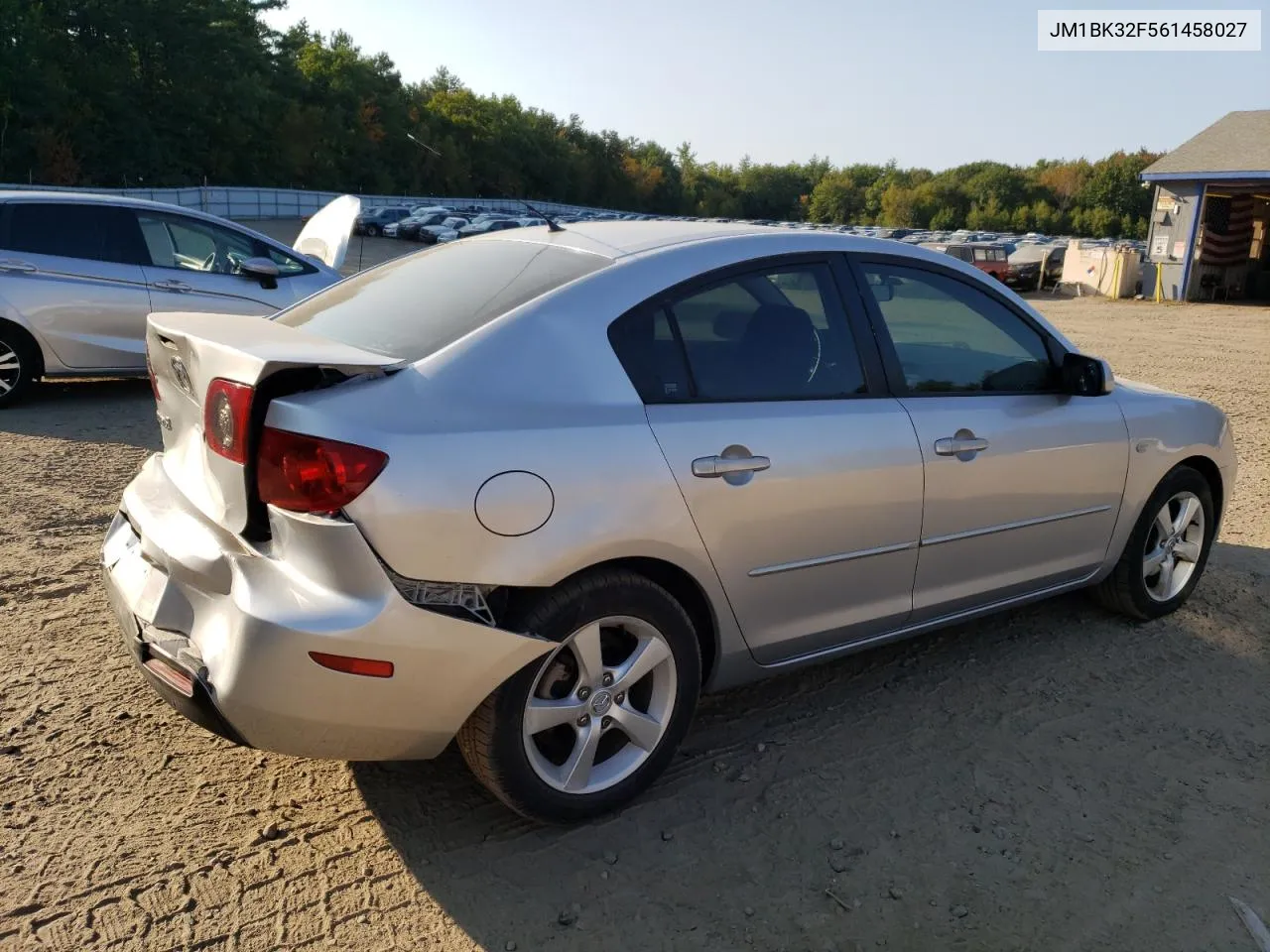 2006 Mazda 3 I VIN: JM1BK32F561458027 Lot: 71805234