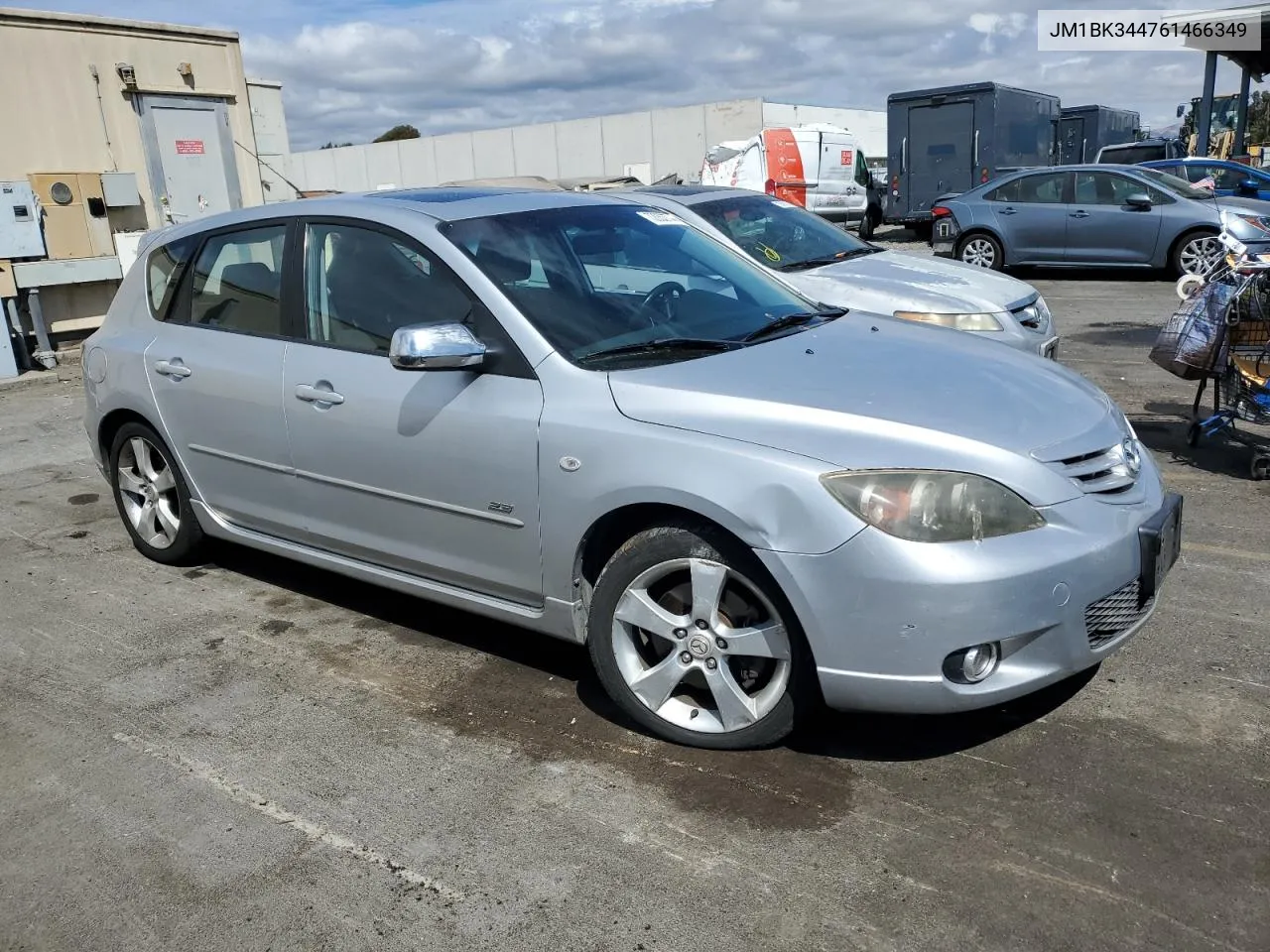 2006 Mazda 3 Hatchback VIN: JM1BK344761466349 Lot: 72053754