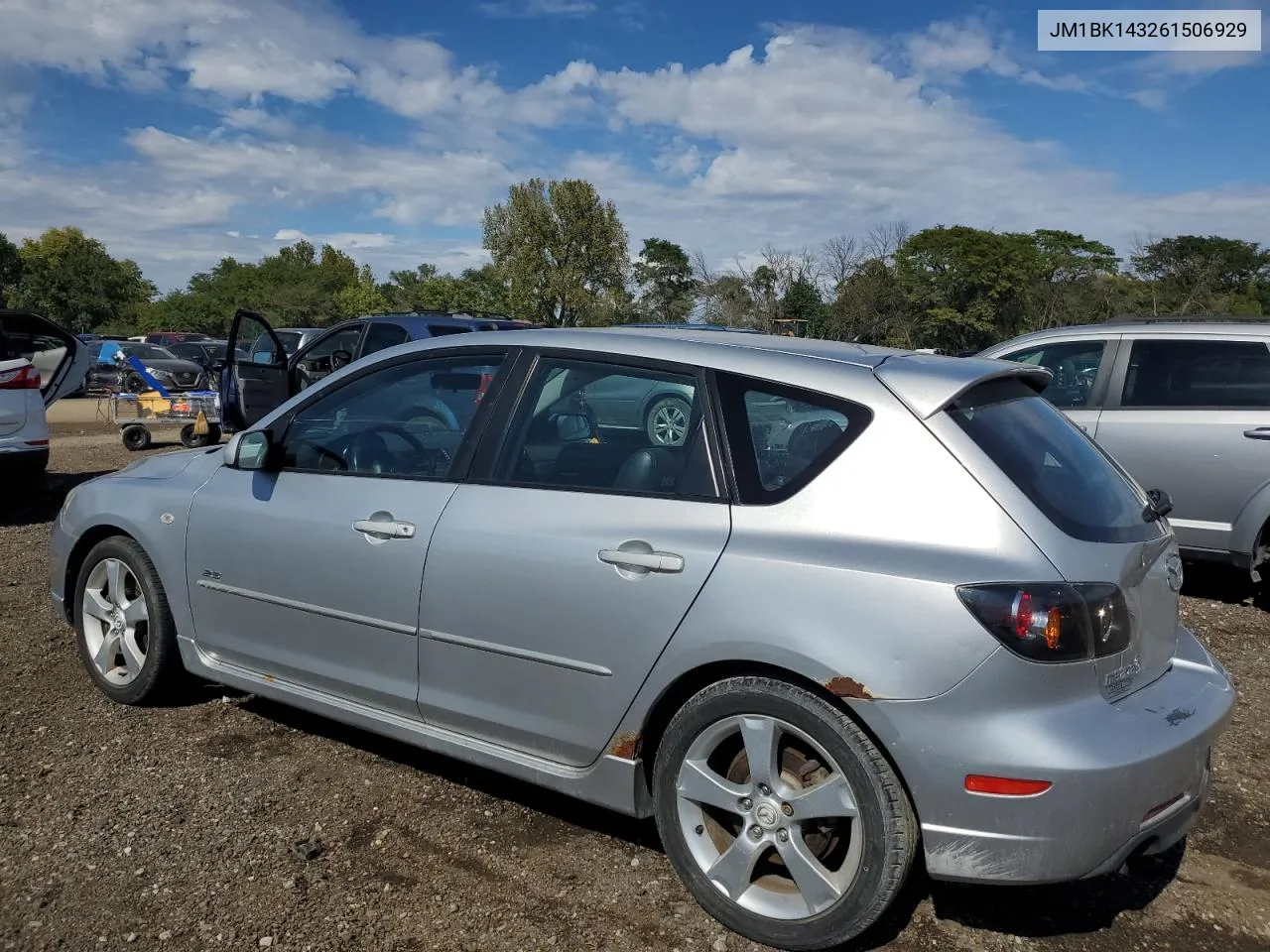 2006 Mazda 3 Hatchback VIN: JM1BK143261506929 Lot: 72545304