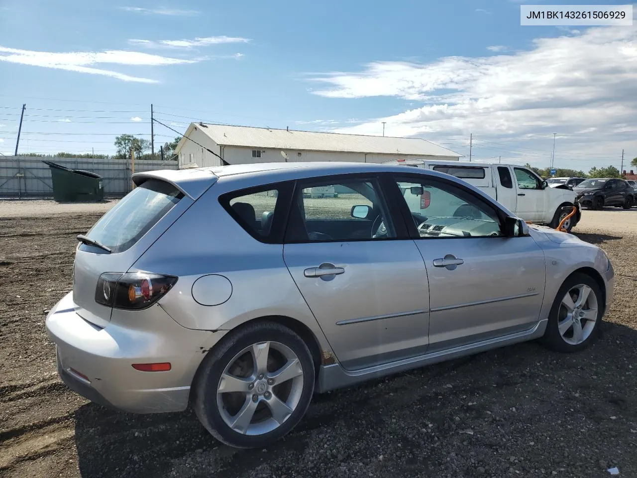 2006 Mazda 3 Hatchback VIN: JM1BK143261506929 Lot: 72545304