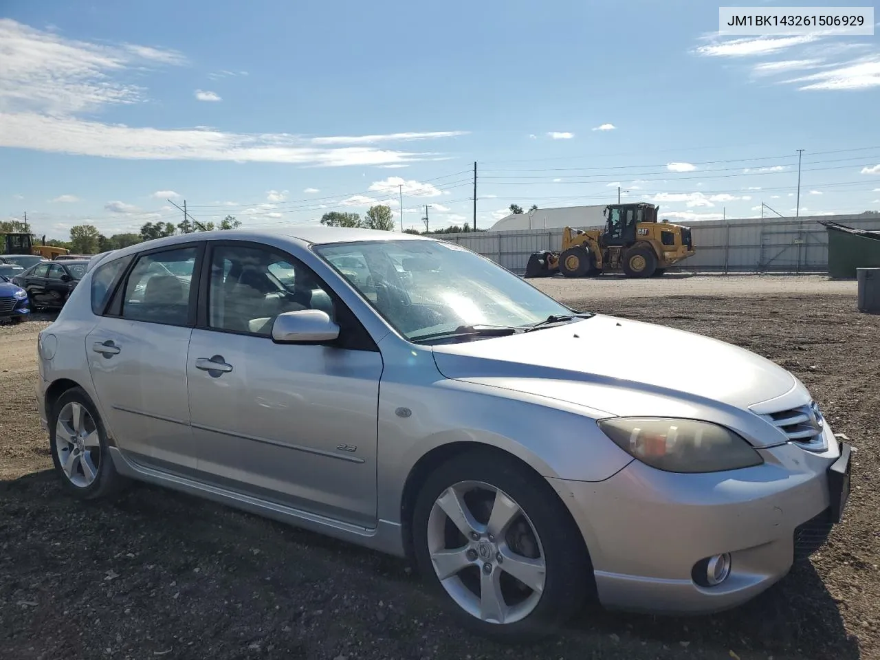 2006 Mazda 3 Hatchback VIN: JM1BK143261506929 Lot: 72545304