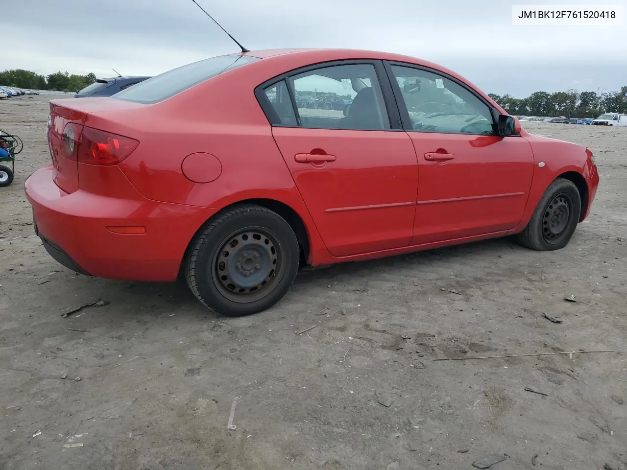 2006 Mazda 3 I VIN: JM1BK12F761520418 Lot: 72842394