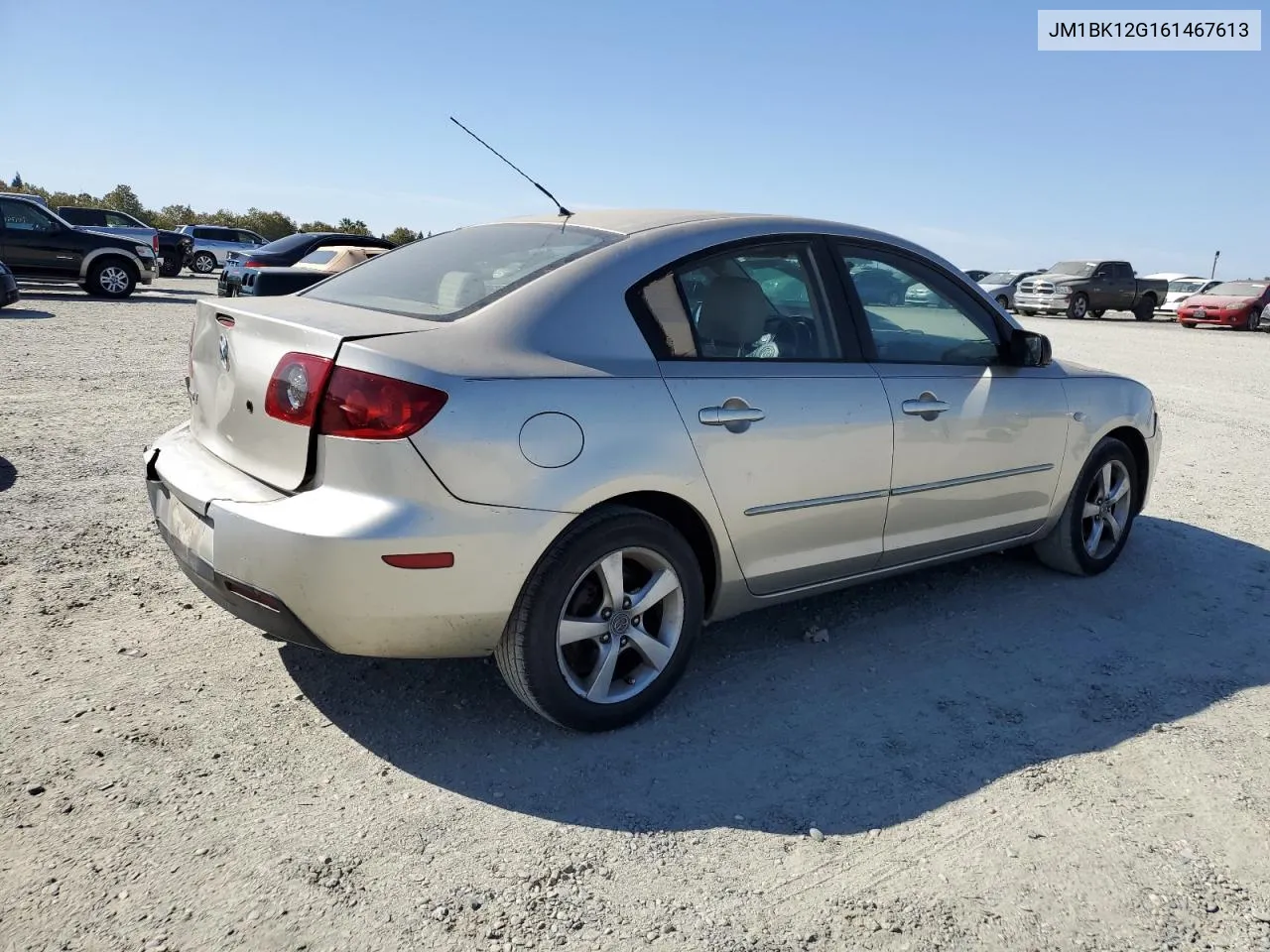 2006 Mazda 3 I VIN: JM1BK12G161467613 Lot: 73051314