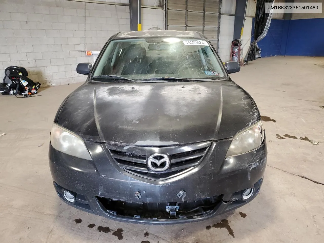 2006 Mazda 3 S VIN: JM1BK323361501480 Lot: 74533024