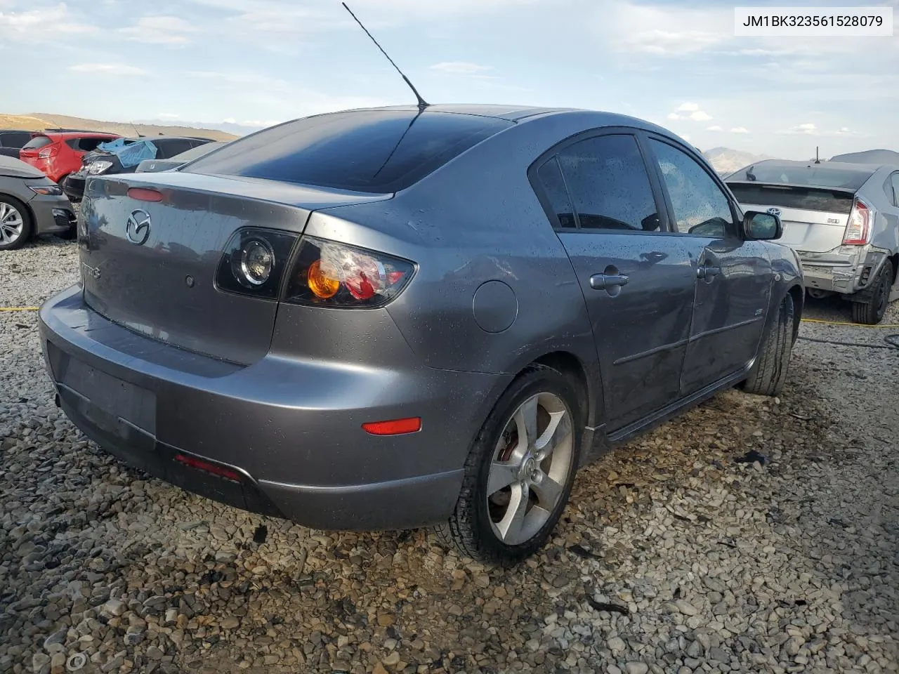 2006 Mazda 3 S VIN: JM1BK323561528079 Lot: 75257924