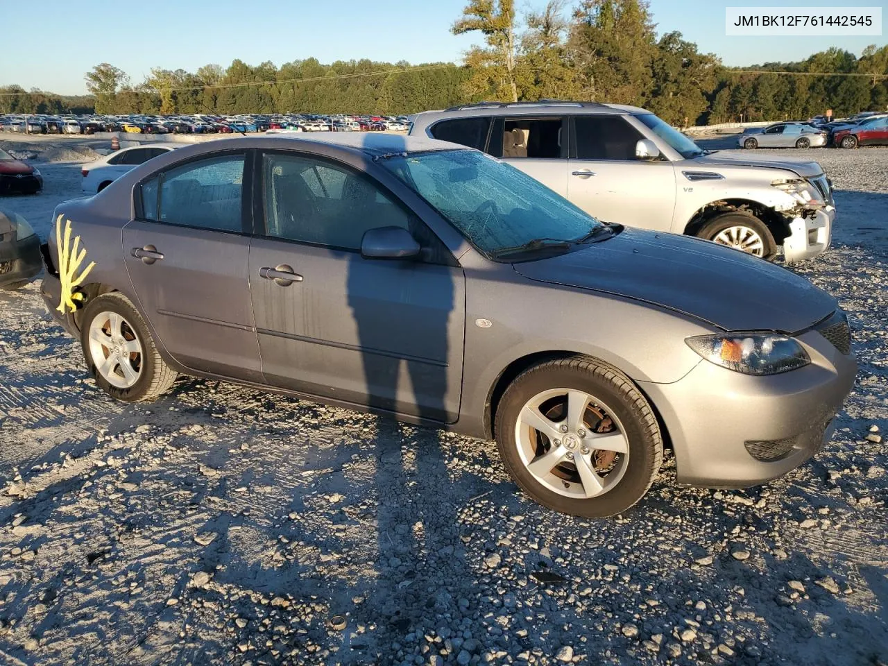 2006 Mazda 3 I VIN: JM1BK12F761442545 Lot: 75600444