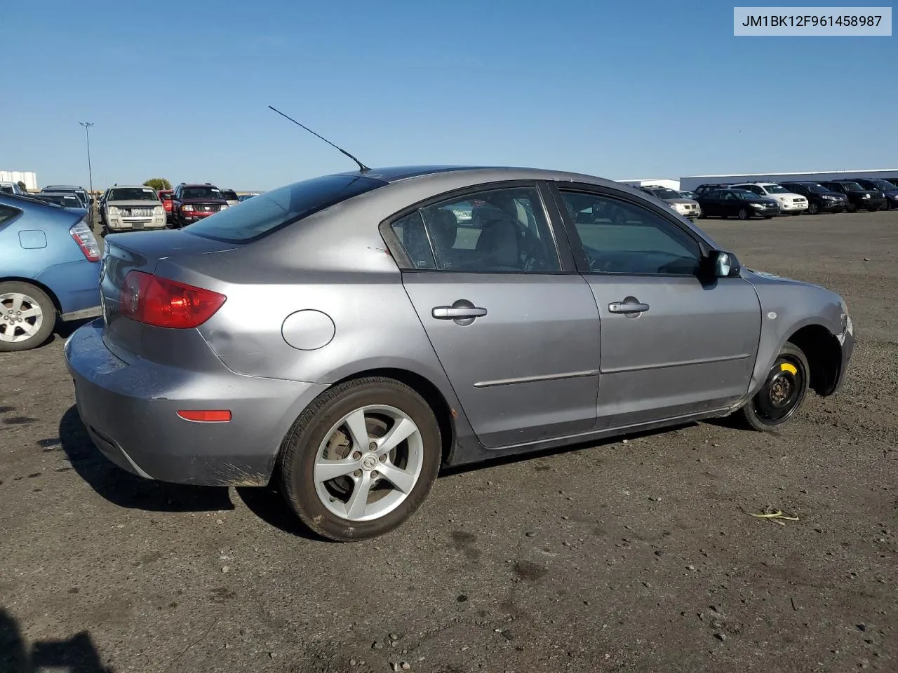 2006 Mazda 3 I VIN: JM1BK12F961458987 Lot: 77464224