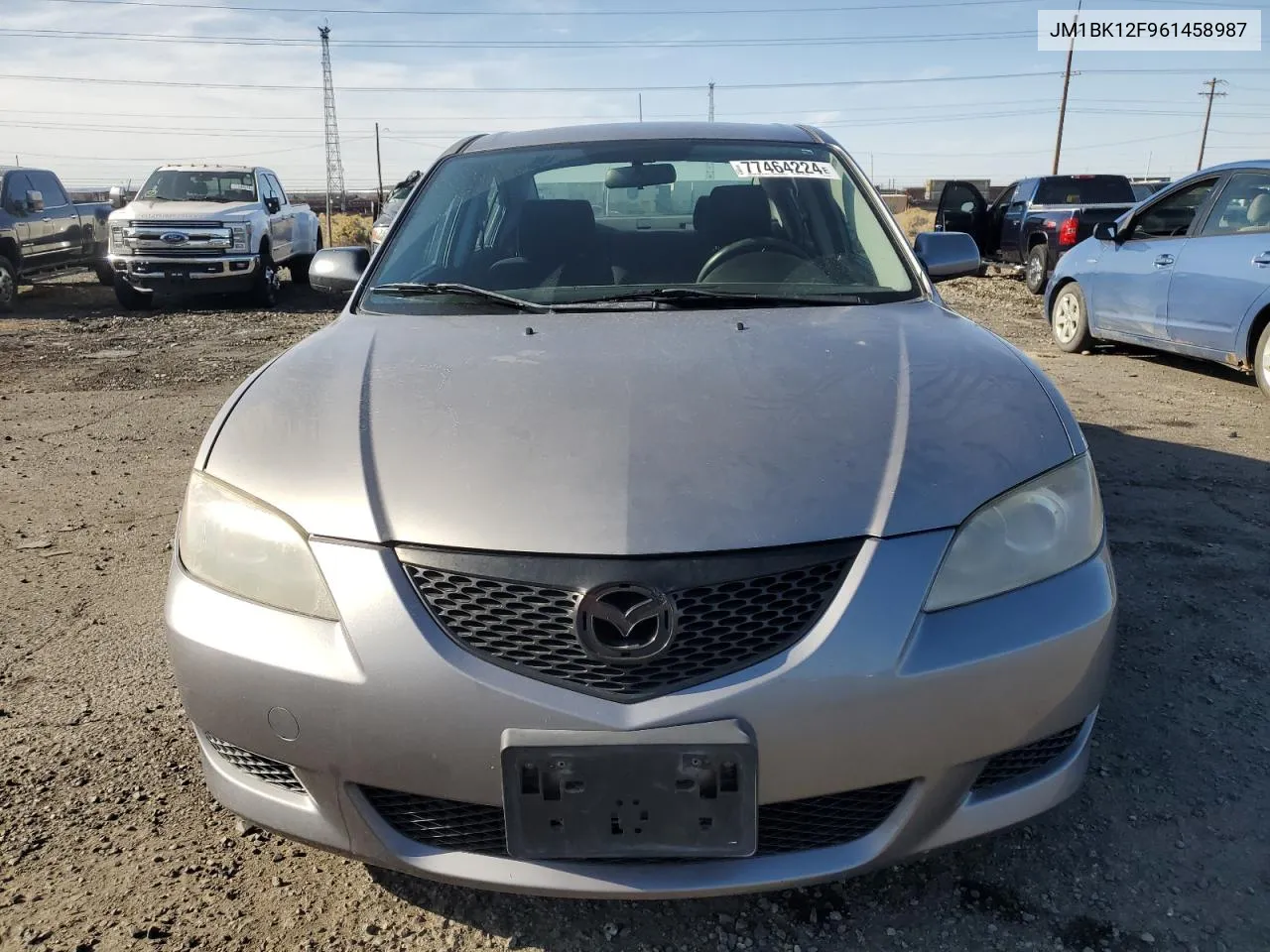 2006 Mazda 3 I VIN: JM1BK12F961458987 Lot: 77464224