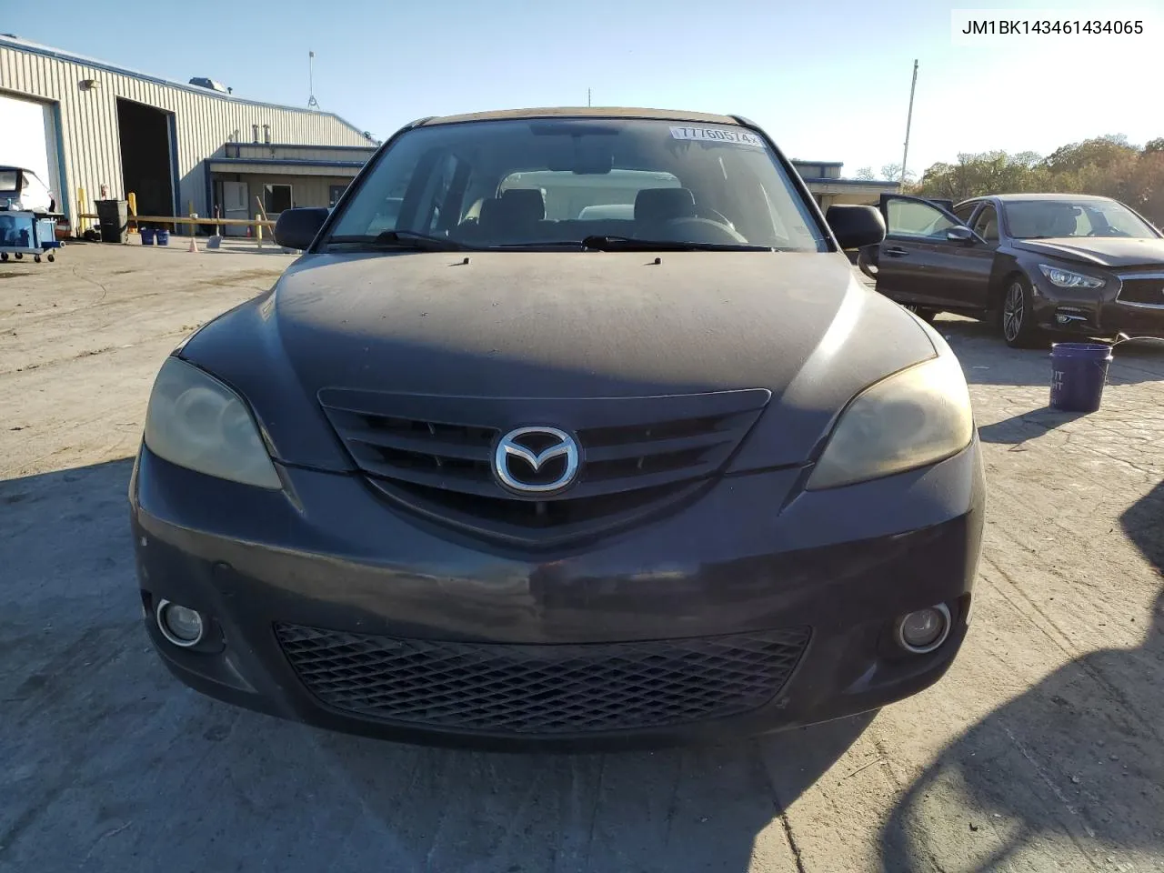 2006 Mazda 3 Hatchback VIN: JM1BK143461434065 Lot: 77760574