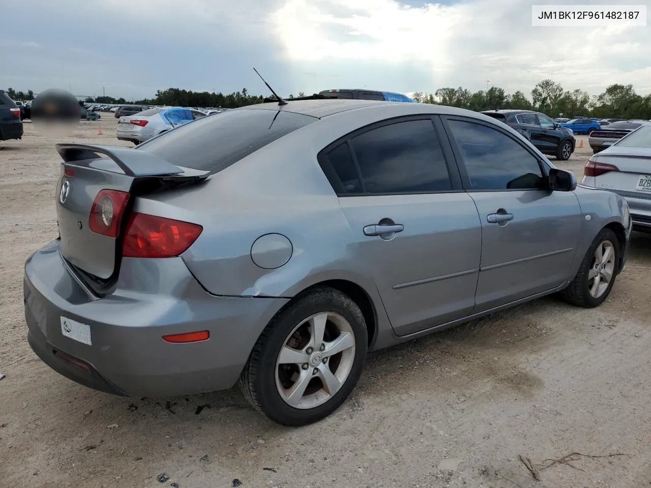 2006 Mazda 3 I VIN: JM1BK12F961482187 Lot: 77769104