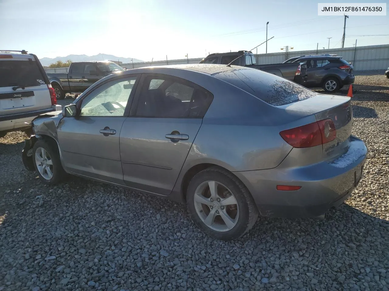 2006 Mazda 3 I VIN: JM1BK12F861476350 Lot: 79301954