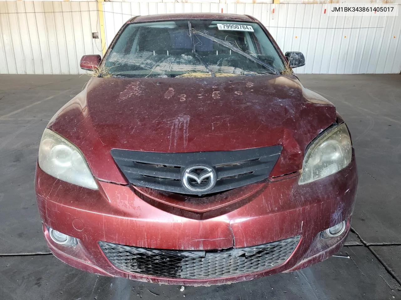 2006 Mazda 3 Hatchback VIN: JM1BK343861405017 Lot: 79950784