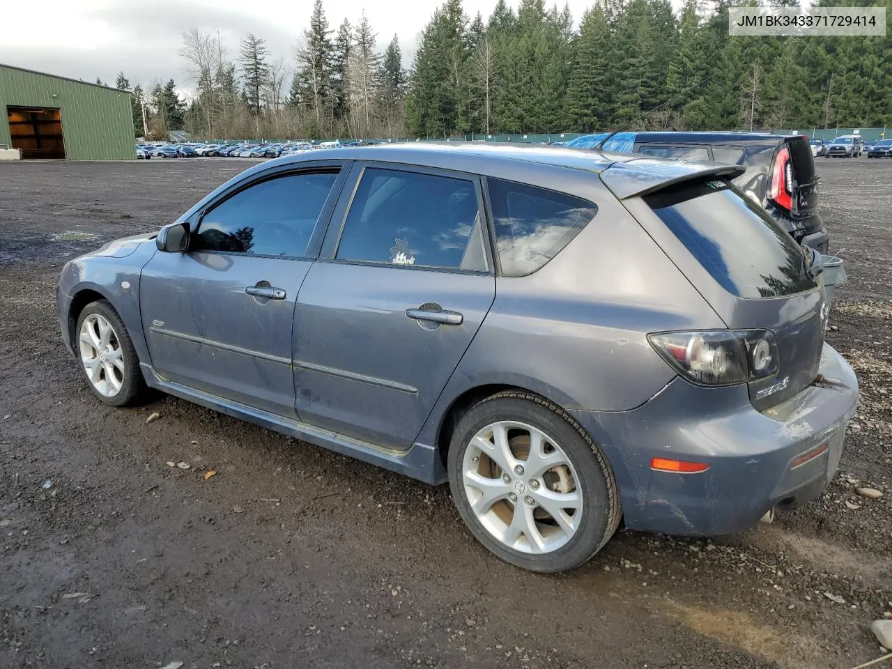 JM1BK343371729414 2007 Mazda 3 Hatchback