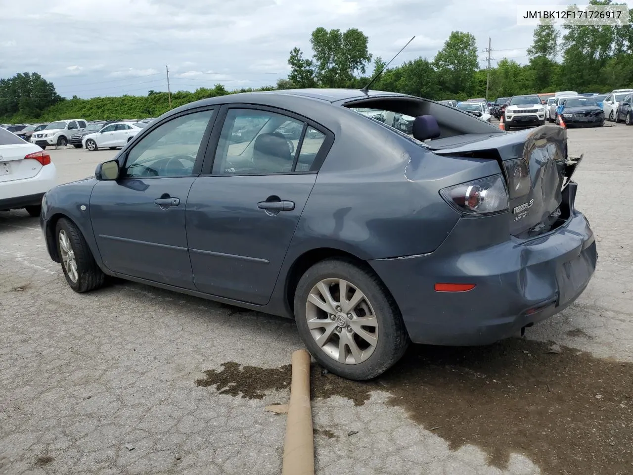 2007 Mazda 3 I VIN: JM1BK12F171726917 Lot: 57649464