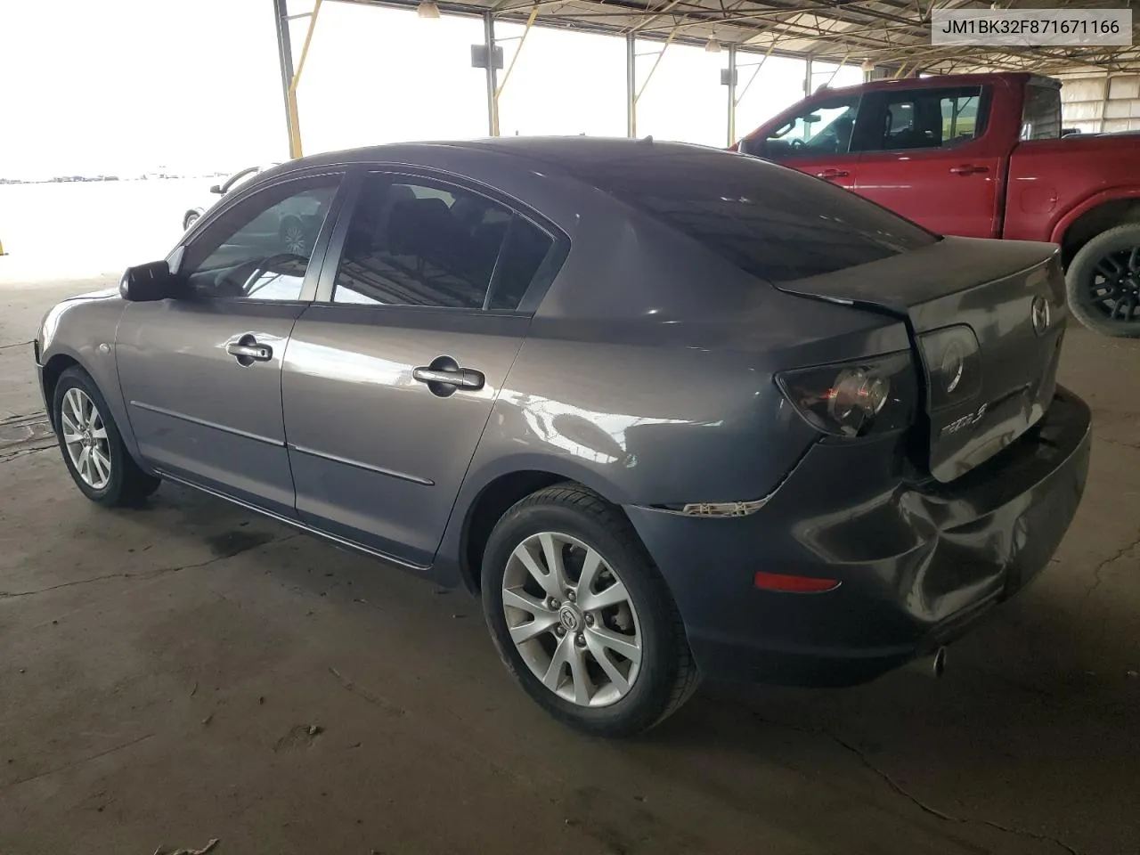 2007 Mazda 3 I VIN: JM1BK32F871671166 Lot: 60107434