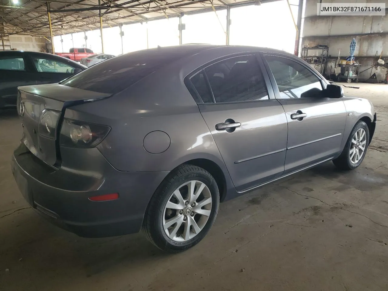 2007 Mazda 3 I VIN: JM1BK32F871671166 Lot: 60107434