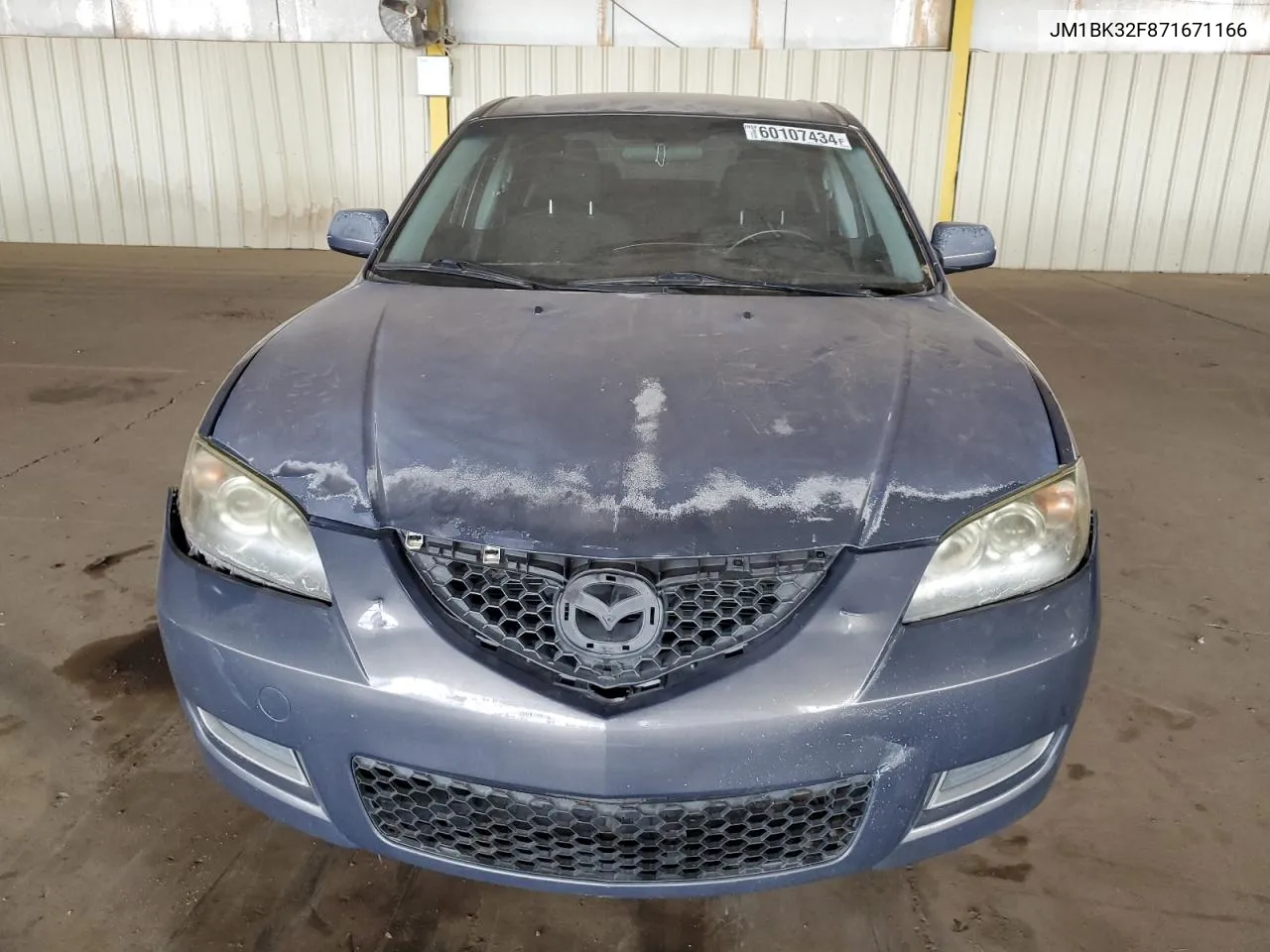 2007 Mazda 3 I VIN: JM1BK32F871671166 Lot: 60107434