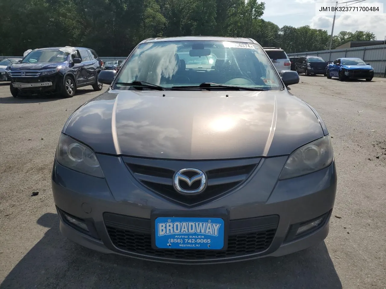 2007 Mazda 3 S VIN: JM1BK323771700484 Lot: 62906374