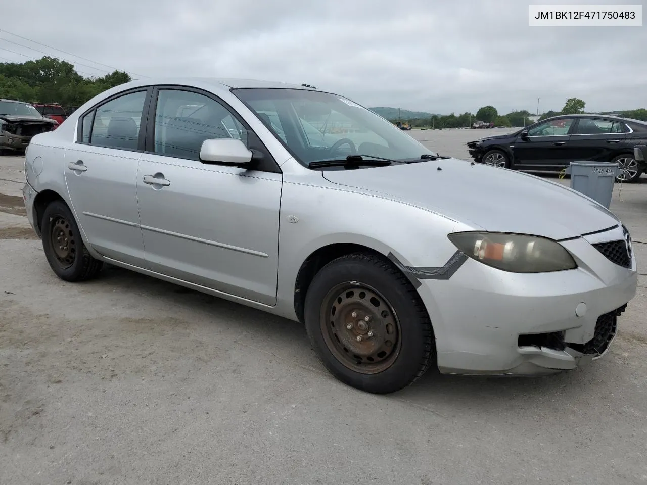 2007 Mazda 3 I VIN: JM1BK12F471750483 Lot: 63899324