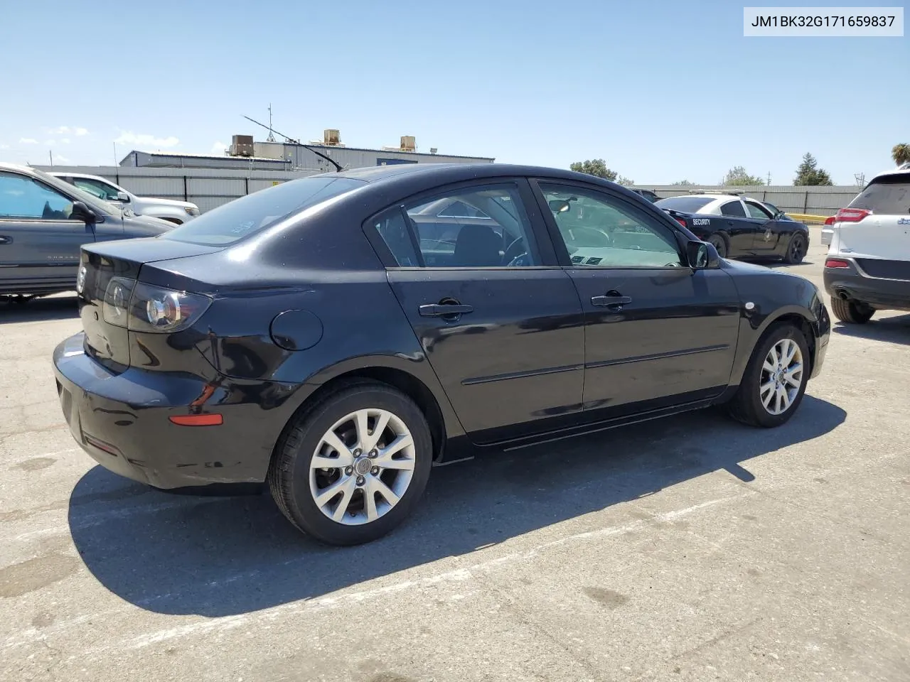 2007 Mazda 3 I VIN: JM1BK32G171659837 Lot: 64271734