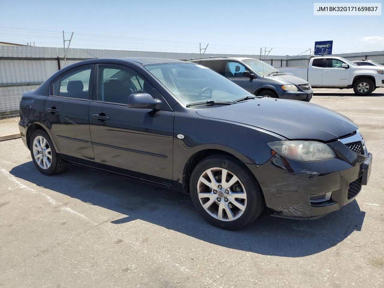 2007 Mazda 3 I VIN: JM1BK32G171659837 Lot: 64271734