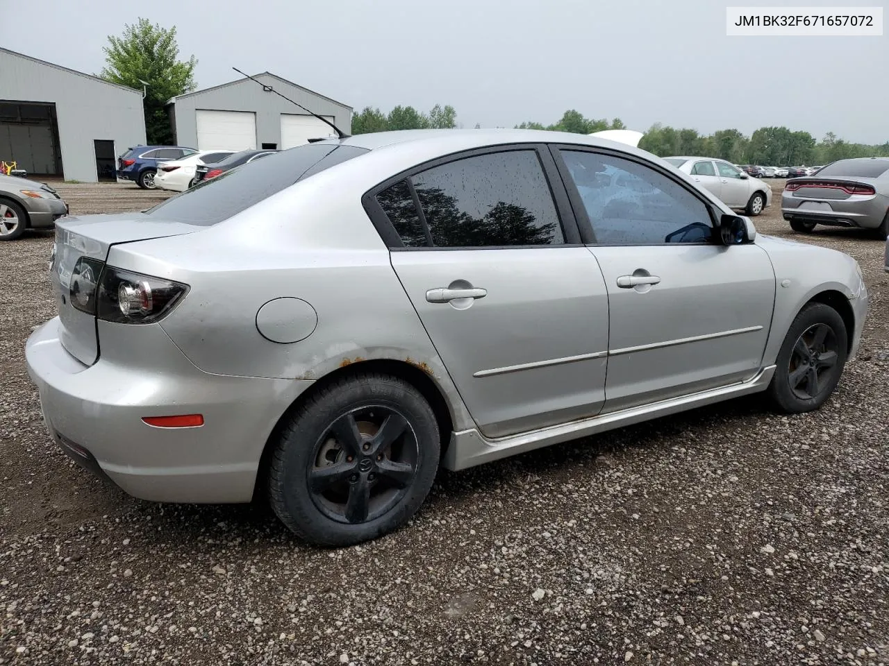 2007 Mazda 3 I VIN: JM1BK32F671657072 Lot: 64347364