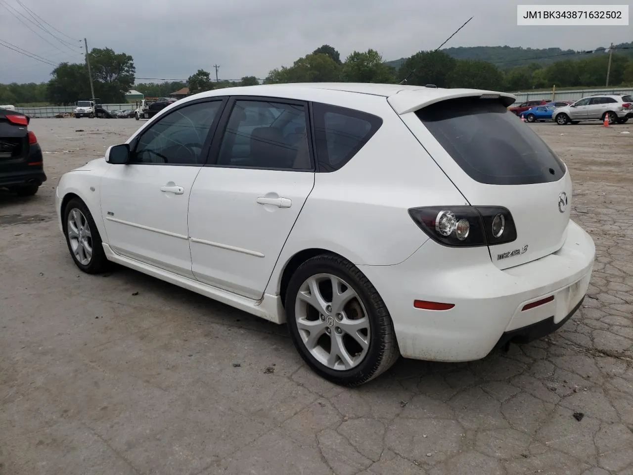 2007 Mazda 3 Hatchback VIN: JM1BK343871632502 Lot: 66313734