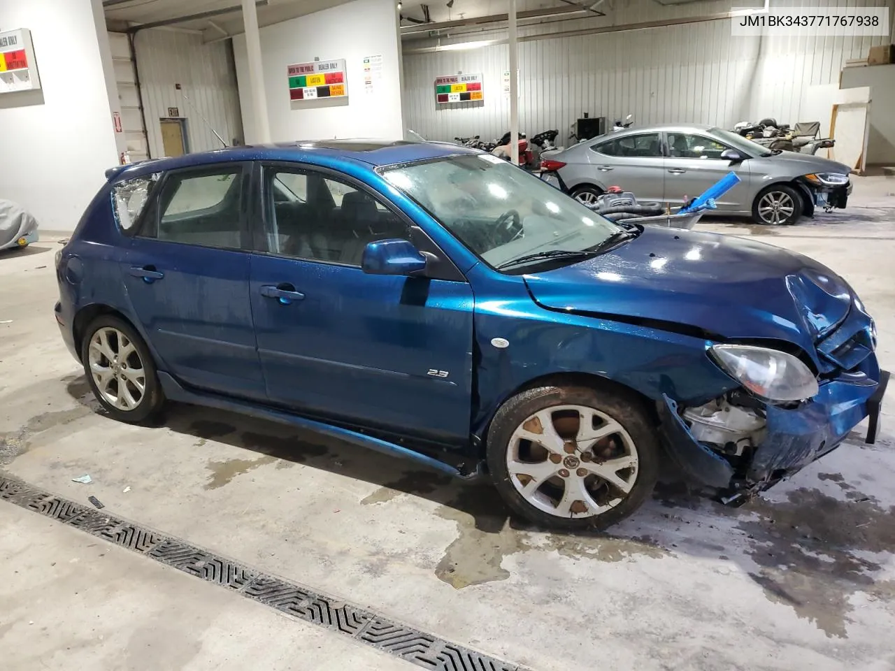 JM1BK343771767938 2007 Mazda 3 Hatchback