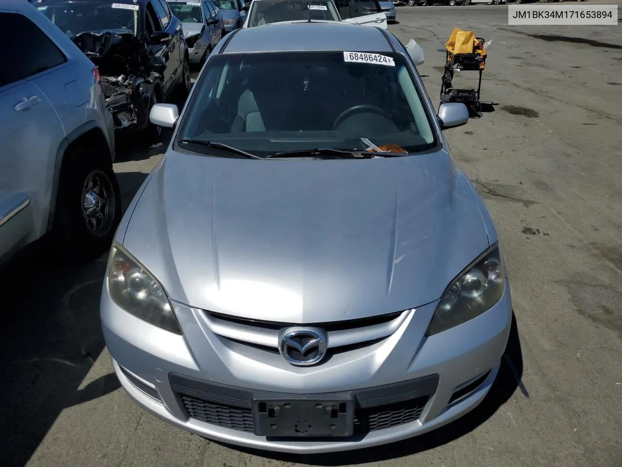 JM1BK34M171653894 2007 Mazda Speed 3