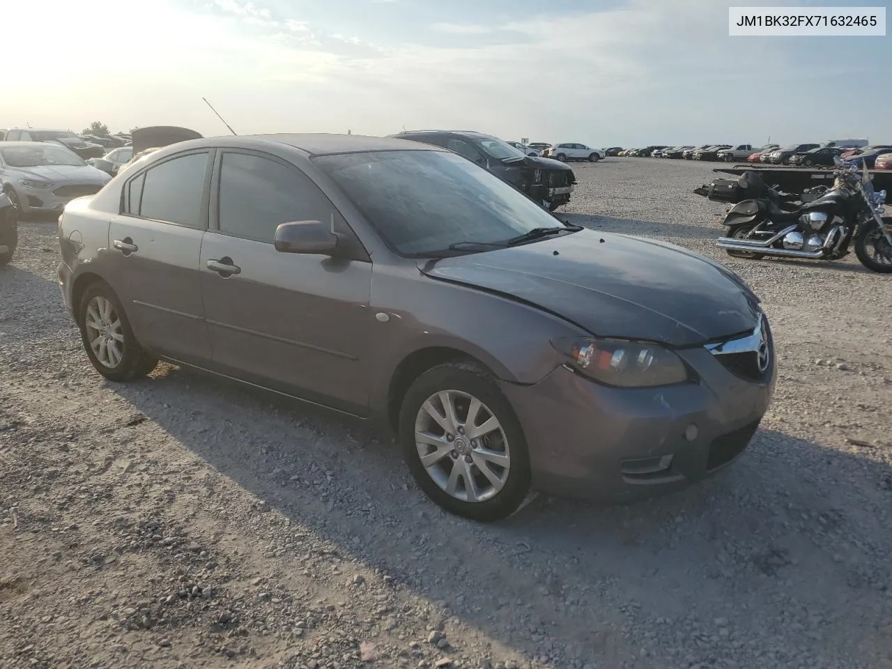 2007 Mazda 3 I VIN: JM1BK32FX71632465 Lot: 69771624