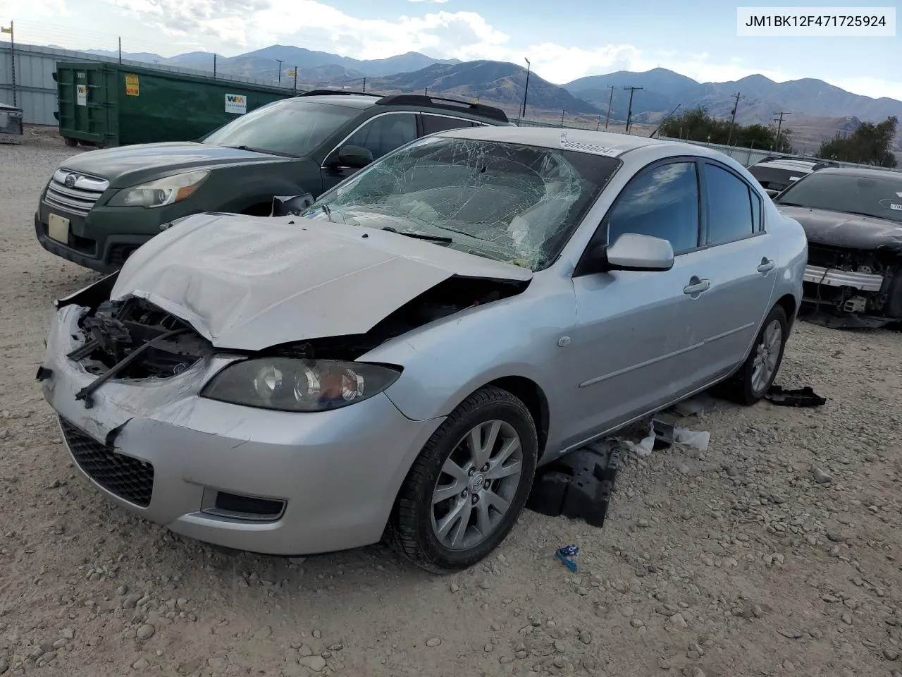 2007 Mazda 3 I VIN: JM1BK12F471725924 Lot: 70088604