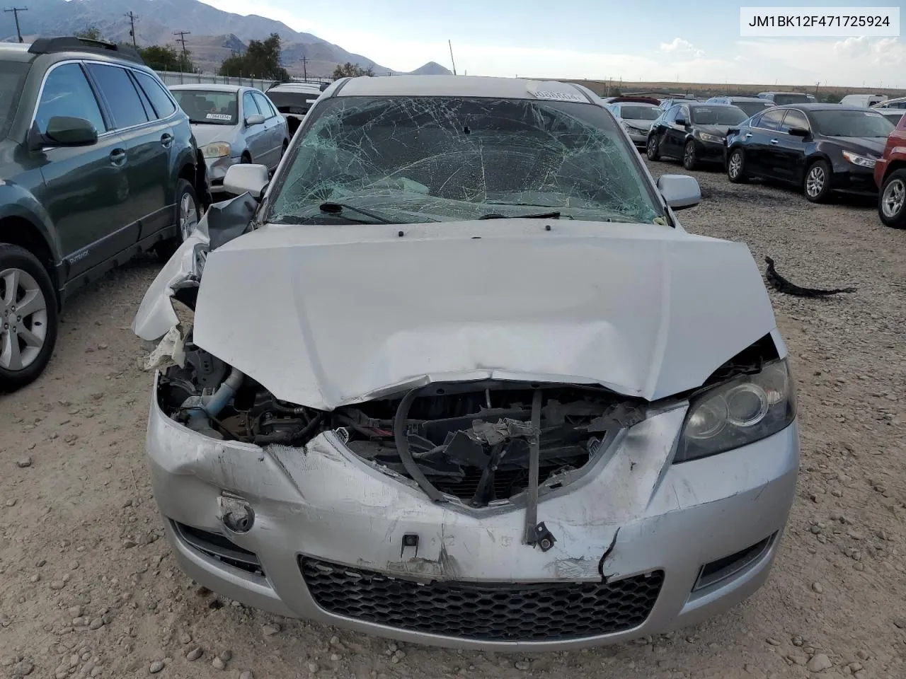 JM1BK12F471725924 2007 Mazda 3 I