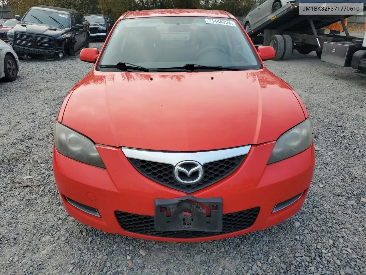 2007 Mazda 3 I VIN: JM1BK32F371770610 Lot: 71444354